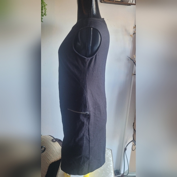 Marc New York Black Sleeveless Sheath Dress 6 - Picture 5 of 7